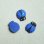画像1: 14x11 Ladybug cabochon "Blue" (1)