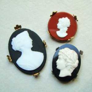 画像2: 32x24 OV "Black / White" cameo