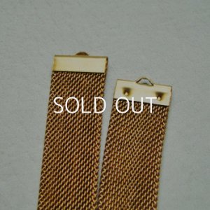 画像2: 13mm flat mesh chain bracelet finding