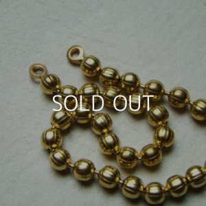 画像2: 4.8mm ribbed ball chain section