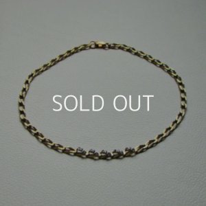 画像2: "Brass / Crystal " necklace finding