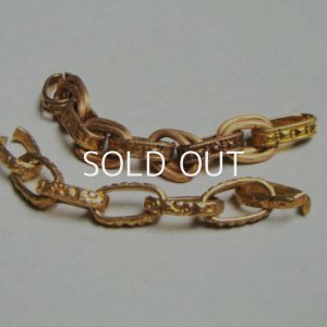画像3: 2pcs brass 12x7 Deco oval ring