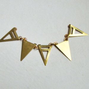 画像2: 2pcs 17x27 cut out Triangle connector