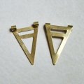 2pcs 17x27 cut out Triangle connector