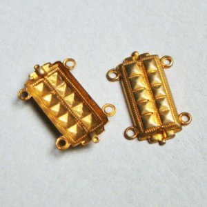 画像1: brass 26×17 DECO 4R connector