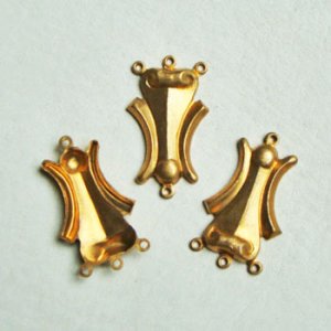 画像1: brass 27×16 DECO 3 to 1 connector