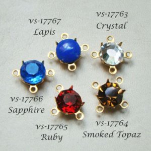 画像2: 2pcs Preciosa 40SS "Crystal"