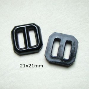 画像2: 11pcs Jet Black floral glass set "C"