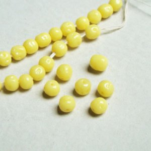 画像1: 5pcs 6mm baroque "Yellow"