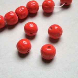 画像1: 12mm baroque  "Coral"