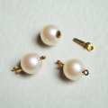 10mm Off-White pearl clasp