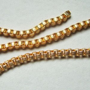 画像2: 50mm/ 3mm box chain section