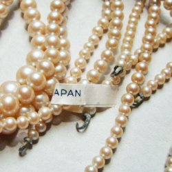 画像3: "Cream" glass pearl strand