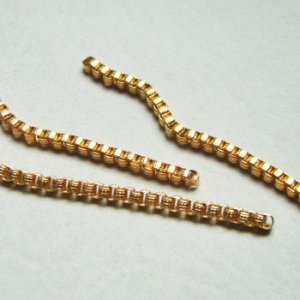 画像1: 50mm/ 3mm box chain section