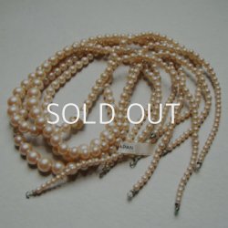 画像4: "Cream" glass pearl strand