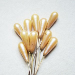 画像2: 16×6 Cream drop pearl pin