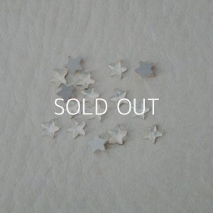 画像1: 5pcs Crystal tiny star cabochon