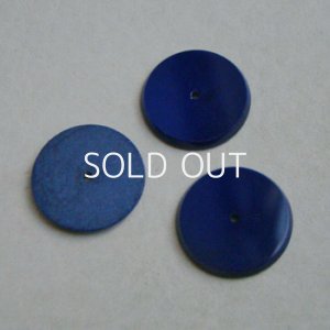 画像2: 20mm Lapis Blue flat cabochon