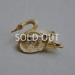 画像2: GP "Swan" brooch base