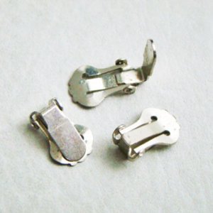 画像1:  SP clip earring finding