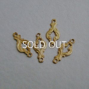 画像1: 2pcs 15.5x7 ornate 2R connector