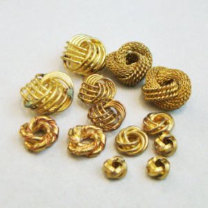 画像3: 13mm brass mesh /rope knot finding