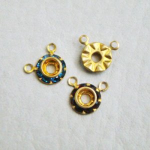 画像1: SW 8mm rhinestone 2R connector