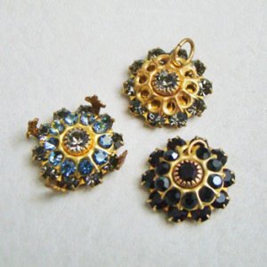 画像4: SW 19mm rhinestone flower finding