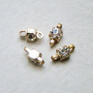 画像1: 2pcs "SP/ Crystal" 2R connector