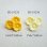 画像2: 3pcs 12mm Yellow lucite flower beads (2)