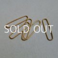 3pcs brass 28x7 twisted wire finding
