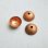 画像1: 2pcs aged copper 11mm textured cap (1)