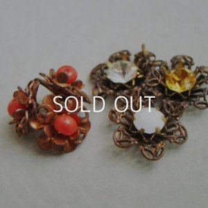 画像3: brass 16mm lfiligree setting flower
