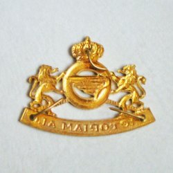 画像2:  brass 57x44 "Coat of Arms" stamping