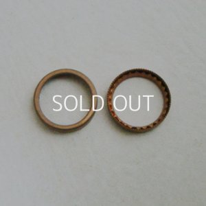 画像1: aged brass 18mm OB setting