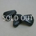 32x25 "Black" fan acrylic beads