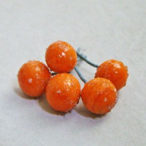 画像2: 9~10mm "Orange" sugar on wire