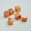 画像1: "Copper" 9mm cube plastic beads (1)