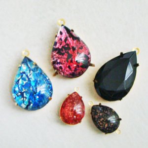画像3: 30x22 Pear "Blue Fire Opal"
