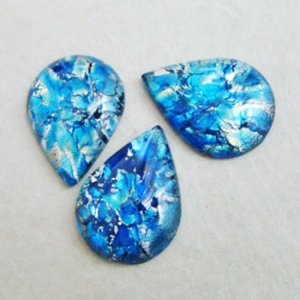 画像2: 30x22 Pear "Blue Fire Opal"