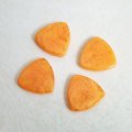 18.5mm Triangle Bakelite "Apricot Swirl"