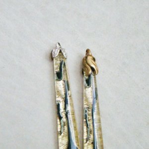 画像2: 2pcs SP ornate 4-petal bell cap