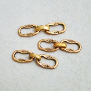 画像2: 4pcs 9x2.6 brass connector