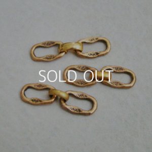 画像2: 2pcs AB 13x8 oval ring connector