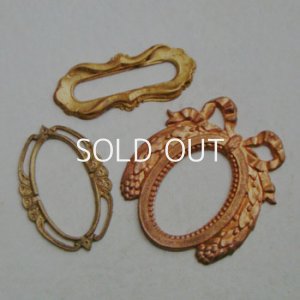 画像4: copper 48x43 wreath frame stamping