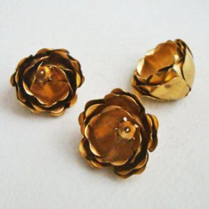 画像1: 59mm 3-layered flower