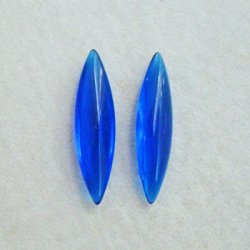 画像1: 25x6.5 NAVE "Blue" transparent stone