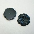 30mm Black Onyx flower