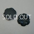 30mm Black Onyx flower