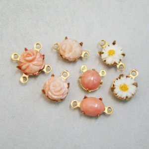 画像3: 8x6 OV carved coral cabochon